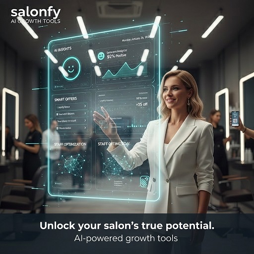 AI powered salon growth dashboard and smart analytics software